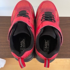 【決まりました】スニーカー 19.0cm 屋外未使用②の画像