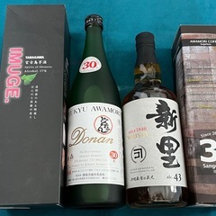 【飲み比べ】沖縄お酒８本＊泡盛・芋焼酎・ウィスキー・ラム・リキュール・レア品の画像