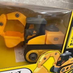 JOZEN はじめてくみたてシリーズ ショベルカー 対象年齢3才以上の画像