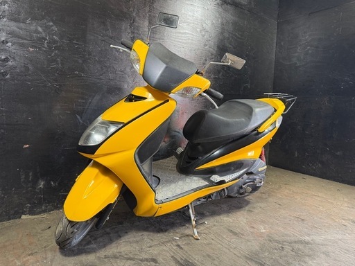 ★支払総額6.2万円★関東圏内即日配送可能！　全車走行テスト済み！ ヤマハ シグナス1型 黄色 社外マフラー！ 社外ミラー！ リアキャリア！ フェンダーレス！ メーターバイザー！ アルミステップ！
