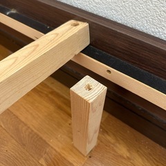 【受渡者決定】【訳あり】ﾀﾞﾌﾞﾙﾍﾞｯﾄﾞﾌﾚｰﾑ差し上げますの画像