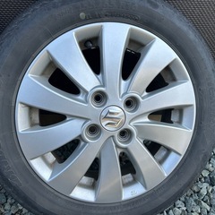 SUZUKI スズキ  純正 14インチ  155/65R14 タイヤ 4本SET ラパン エブリィ MRワゴン ワゴンR等の画像