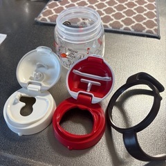 Combi ラクマグ くまのプーさん ストロー＆コップセット 付け替え可の画像