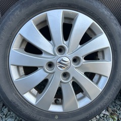 SUZUKI スズキ  純正 14インチ  155/65R14 タイヤ 4本SET ラパン エブリィ MRワゴン ワゴンR等の画像