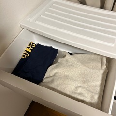 衣類収納の画像