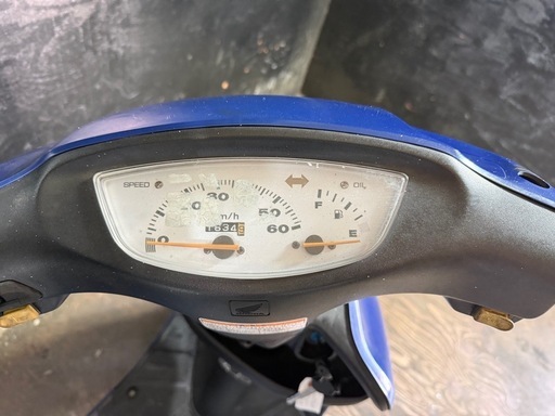 ★支払総額3.8万円★激安バイク続々入荷中！ とにかく安い！ ホンダ ライフディオ 青 AF34 人気のライフディオ！２ストのためオイル注ぎ足すだけ！ バッテリー新品！ カスタムベースに♪