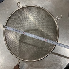 ローズ柄ストレーナー大25cmの画像