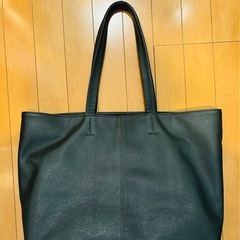 【3/6(金)まで】【ビジネスバッグ】トートバッグ エドウィン EDWIN ビジネストート メンズ 革 ブランド鞄 グレー A4サイズ対応 目立った傷や汚れなしの画像