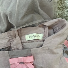 ラプンツェル　ワンピース　90cmの画像