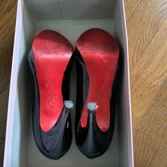 ダイアナ ブラックパンプス 高ヒール ul19201 22.5センチの画像