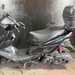 ★支払総額8.2万円★買取強化中！ まずはカンタン無料査定まで！ スズキ アドレスV125S ガンメタ CF4MA 人気のV125！ Sタイプ！ ４ストインジェクション！ HIDヘッドライト！ リアボックス付き！ サイスタ付き！の画像