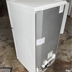 札幌市内配送可 16年製 Haier ハイアール 106L 2ドア冷蔵庫 JR-N106K ホワイト 右開きの画像