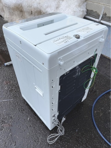 札幌市内配送可 17年製 Panasonic パナソニック 5kg 全自動洗濯機 NA-F50B11 シルバー 