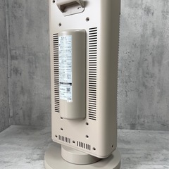 お引取り限定 美品 YAMAZEN ヤマゼン 温風+遠赤 ハイブリッドヒーター EDBC-SVM12(G) ツインヒートPLUSの画像