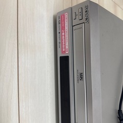ジャンク　SONY RDR-VD60 スゴ録 VHSビデオ一体型 DVDレコーダーの画像