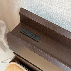 ダブルベッド　マットレスつき付きの画像