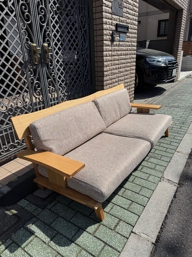 無垢材ソファ