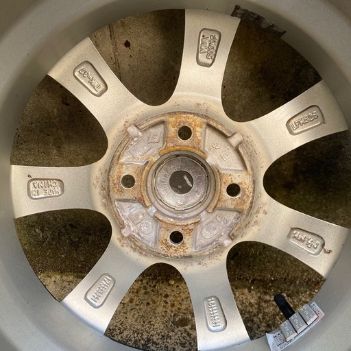 【引取限定】バリ溝 2024年製 ダンロップ EC204 155/65R14 軽用 4本 4.5J +45 