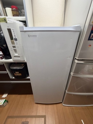アレジア　冷凍庫138リットル