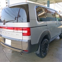 平成21年式★三菱★デリカD5★地デジTV★オーバーフェンダー★リフトアップ★の画像