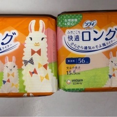 【お取引中】ロリエ　しあわせ素肌40cm未開封と開封済40cmセット　ふわごこち快適ロング　女性限定の画像