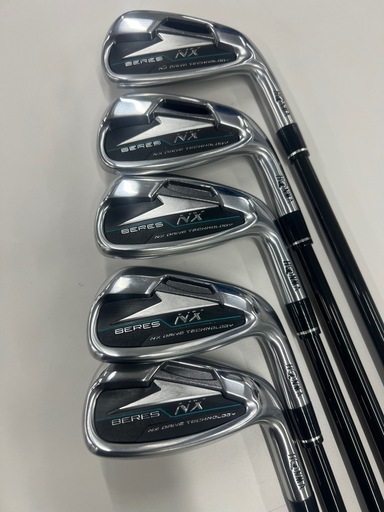 【再値下げ】【新古品】ホンマBERES NXアイアン 5本セット（I#7-11）