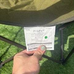 カインズのチェア　2脚の画像