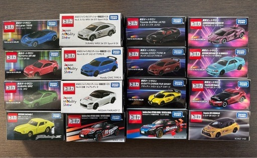 【新品・未開封】東京オートサロン・ジャパンモビリティショー 会場限定トミカ　スペシャルセット