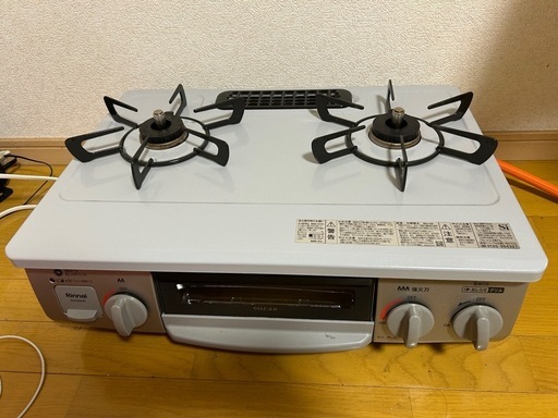 リンナイ製 ガスコンロ　未使用近い