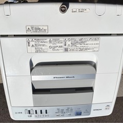 女性1人暮らし使用品　【HITACHI 全自動洗濯機 7kg NW-R703】　　　近場なら配送しますの画像