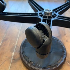 丸椅子 丸キャスター昇降式スツール レザー  の画像