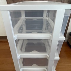 アイリスオーヤマ 3段プラチェストの画像