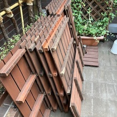 すのこ　防腐処理済み　バルコニーに最適の画像