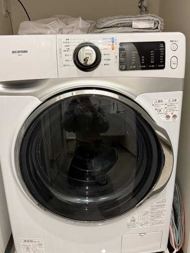 【はやめ引取限定】アイリスオーヤマ ドラム式洗濯機 HD71