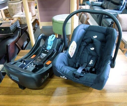 Joie チャイルドシート ベビーシート ベースセット ISOFIX対応 C1101AABLK500 D1126AADKS500 新生児～13kg（1歳半頃）札幌市北区屯田店 Joie チャイルドシート ベビーシート ベースセット ISOFIX対応