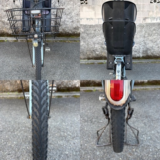 電動自転車/ブリヂストン/HYDEE.B/子供乗せ/3人/12Ah