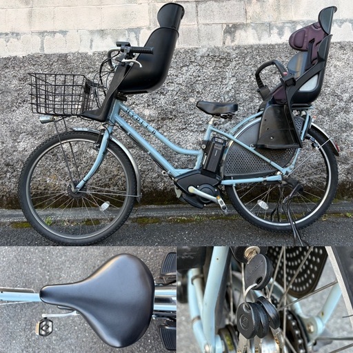 電動自転車/ブリヂストン/HYDEE.B/子供乗せ/3人/12Ah