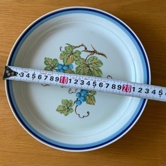 お皿 昭和レトロの画像