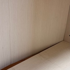 【オフホワイト本棚】高さ180cm！たっぷり収納♪の画像