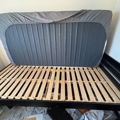 シングルベッド（ブラック）の画像