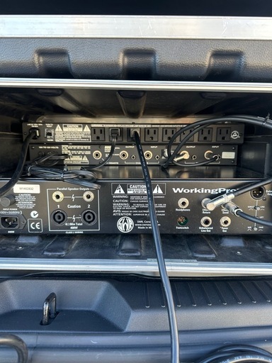 SWR WorkingPro400 / BBE 422A / Furman M-8L

