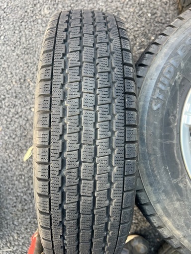 145/80R12, ブリヂストン,2016年,アルミホイル　4本セット