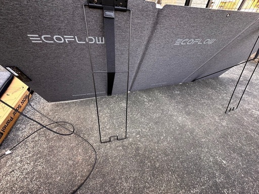 防災の日。EcoFlow 160W ソーラーパネル 片面ソーラーパネル