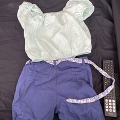 女児　夏　120 未使用　GAP H&M 上下2点セット B-29の画像