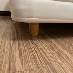 無印良品　脚付マットレス　シングルの画像