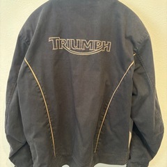 トライアンフ　ライダースジャケット
の画像