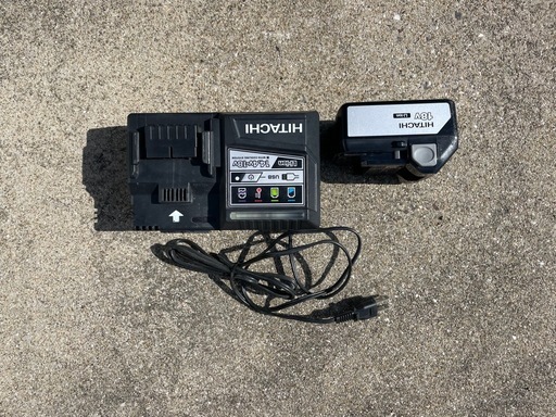 HITACHI  コードレスピン釘内機フルセット