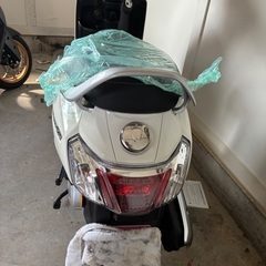 走行14キロ、屋内保管　アドレス125 2014モデルの画像