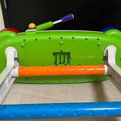 キッズ用 電子キーボード／おもちゃピアノ マイク付きの画像