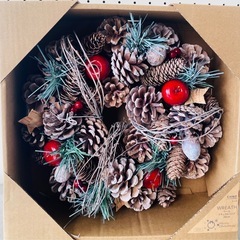 クリスマスリース 30cmの画像